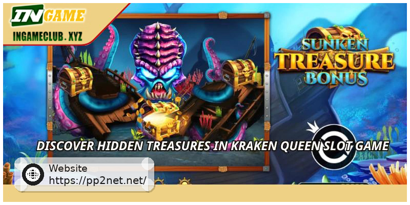 Discover hidden treasures in Kraken Queen slot game